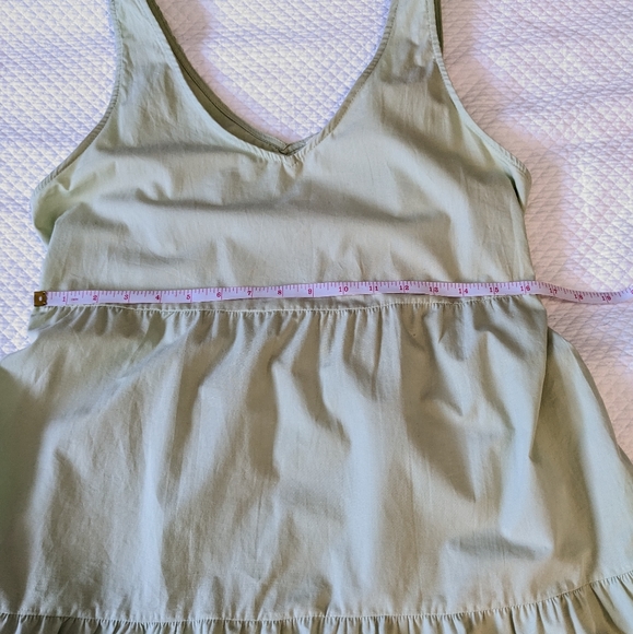 RETROD Sleeveless 100% Cotton Baby doll Mini Poplin Bow Dress - Picture 8 of 12
